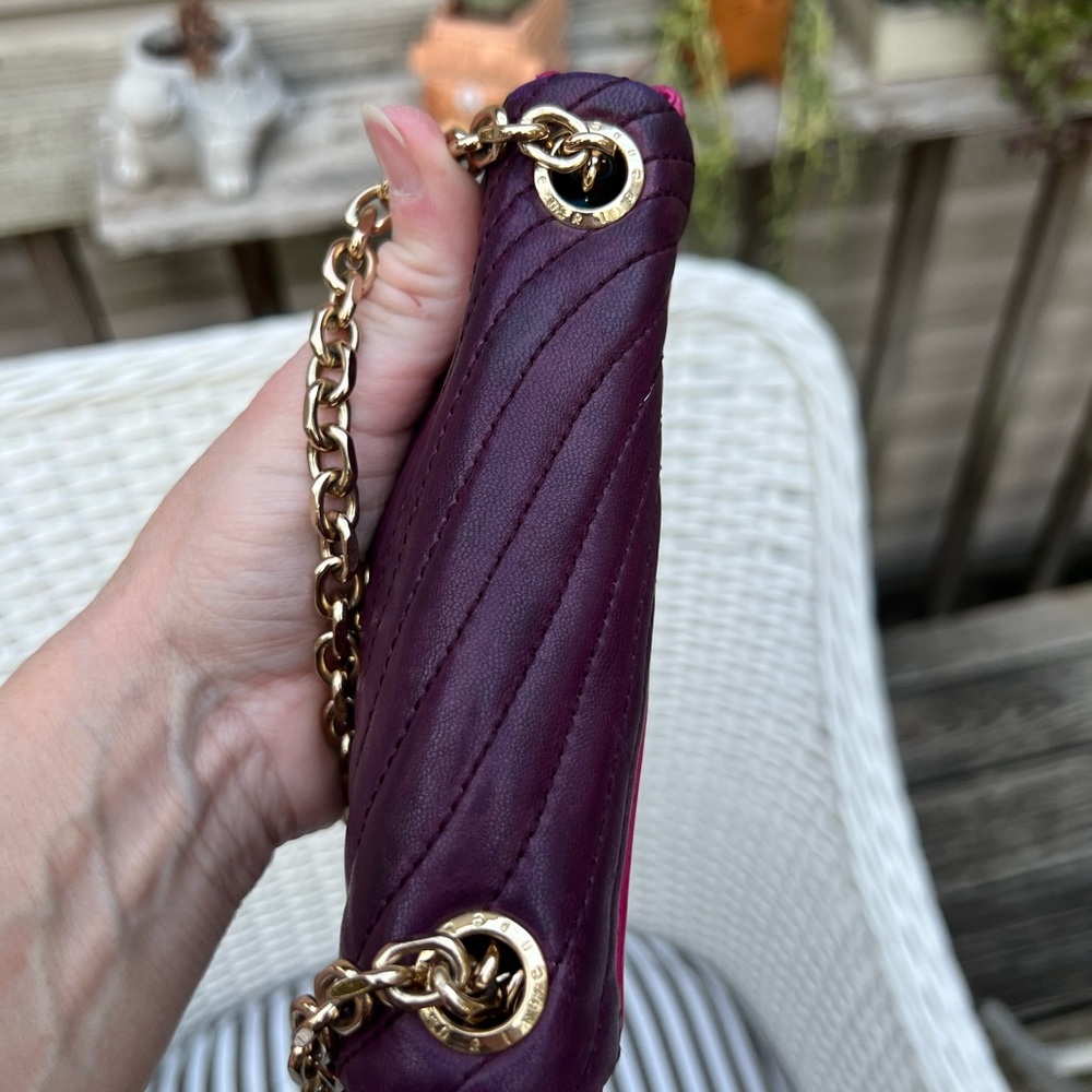 Henri Bendel No. 7 Leather Mini Quilted Crossbody Bag - Picture 9 of 10